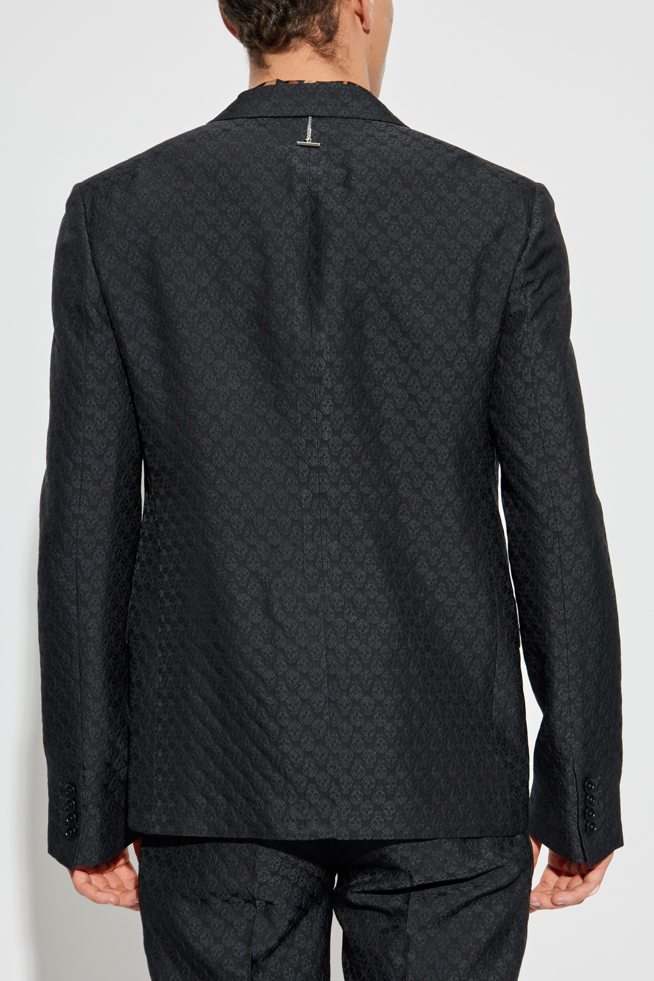 Alexander McQueen】アシンメトリーデザインチェックシャツ